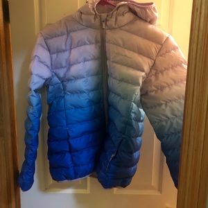 Girls eddie Bauer packable down coat